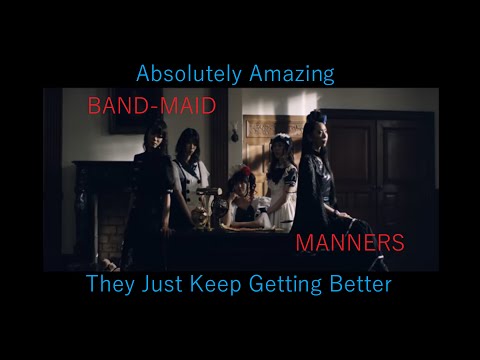 Toxic Gnome Reacts / BAND-MAID / Manners (Official Music Video)