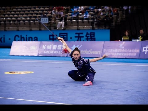 Women's Jianshu 女子剑术 第16名 上海队 潘 谢 9.51分 shang hai pan xie 2017年全国武术套路锦标赛
