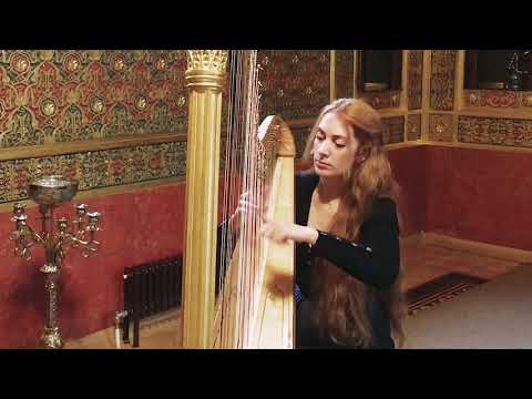 Катерина Бабочкина | Kathrin Butterfly - harp, Fantaisie for Harp Op.95 - Camille Saint-Saëns