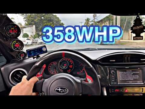 SUBARU BRZ 358WHP - Acceleration 1jz vvti engine