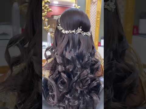 New Bridal Makeup & Hairstyle Look 2023 #reels #Shorts #instagram #Bride #mua #makeup #hairstyle