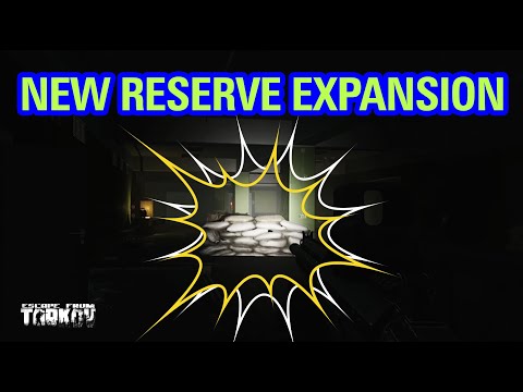 New Reserve Expansion & Extract!!! Escape from Tarkov!!! V-Play!!!