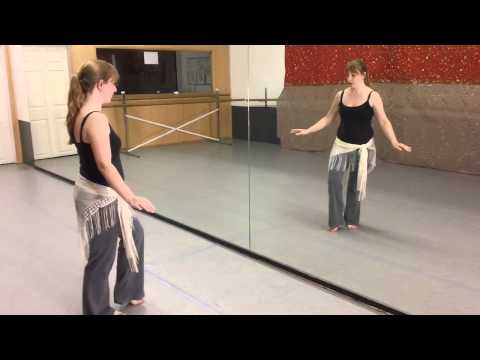 Video of Belly Dance Lesson With Talia - Combo Lesson 2 - The Grape Vine Step