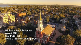 Minister&#39;s Monthly Update - August 2021