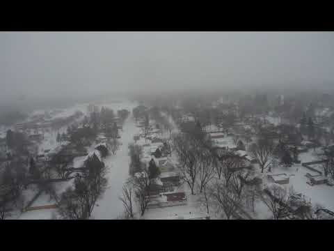MN Snow day Jan 27th 2019 Drone