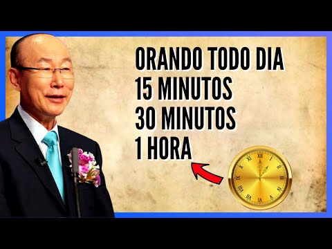 David Paul Yonggi Cho - PRAYING MORE THAN ONE HOUR A DAY (In Portuguese)