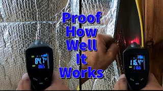 Reflective Bubble Foil Insulation/Does It Work