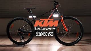 KTM Chicago 272 2022 / рама 43см black matt/orange (022814113) - відео 1