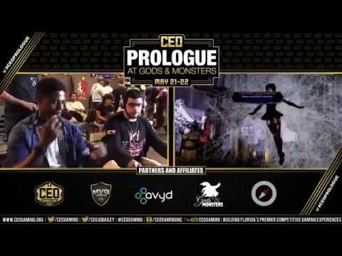 CEO Prologue 2016 - KI - Julius Rage (Fulgore) vs. Mister J (Sadira)