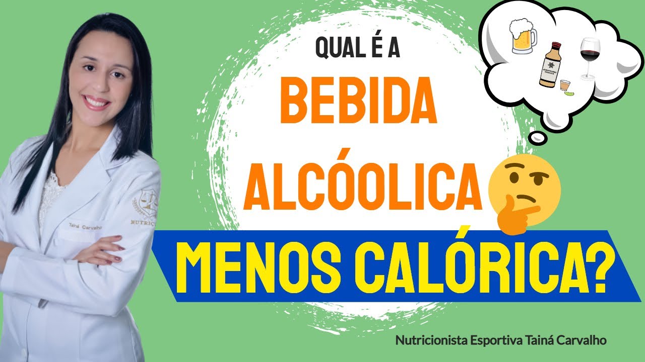 Qual a bebida alcóolica menos calórica? 🤔💭🍷🍺🍸