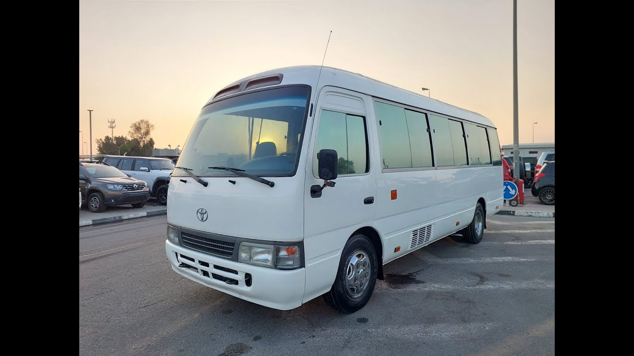تويوتا كوستر 2002 TOYOTA COASTER BUS LHD 4.1 CC DIESEL MANUAL(PM00878) video