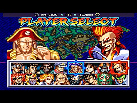 World Heroes 2 Jet - Art_Cu3O vs TGJisoo FT3