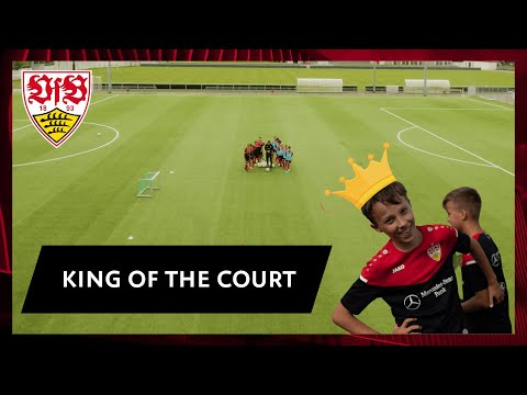 King of the Court | Competitive Exercise for Soccer Training | VfB Stuttgart 1v1 Exercise