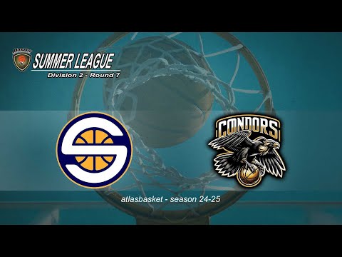 Atlasbasket-Summer League-Div 2 R7- GIN SUPERTONICS vs ΚΟΝΔΟΡΕΣ