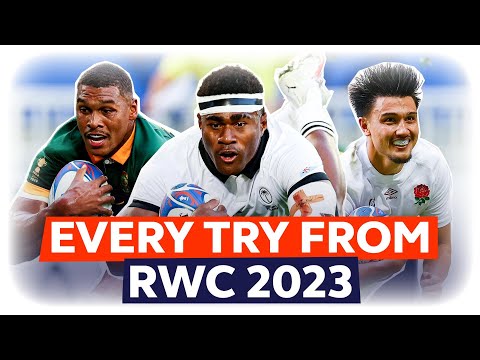 ULTRA LONG-FORM | All 325 tries from Rugby World Cup 2023!