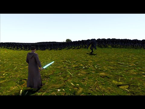 100,000 JEDI KNIGHTS VS 500,000 WEREWOLVES | Ultimate Epic Battle Simulator 2 | UEBS 2