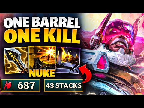 *1 BARREL 1 KILL* Is The NEW Gangplank Skin Purchase Worthy?
