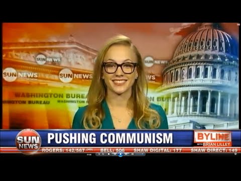 01-09-14 Kat Timpf on Sun News Network - Rolling Stone Promotes Communism