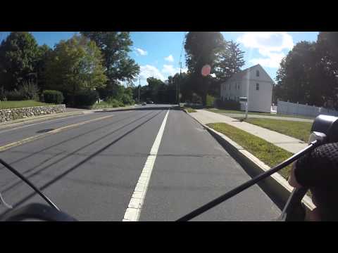 Afternoon bicycle ride, Old Connecticut Path, Framingham