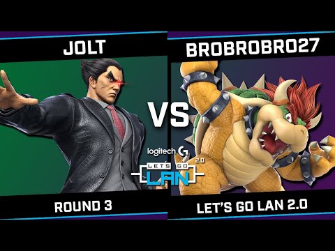 Jolt (Kazuya) vs brobrobro27 (Bowser/Simon) - Logitech G Let's Go LAN 2.0