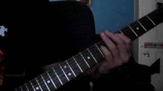 Me playing "Pray for all" by Chimaira