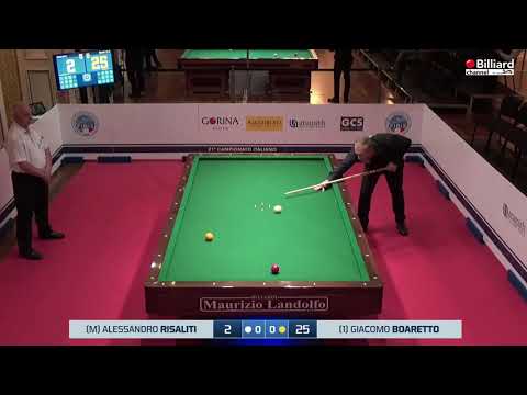 Risalti Alessandro VS Boaretto Giacomo   21° Campionato Italiano Sanremo