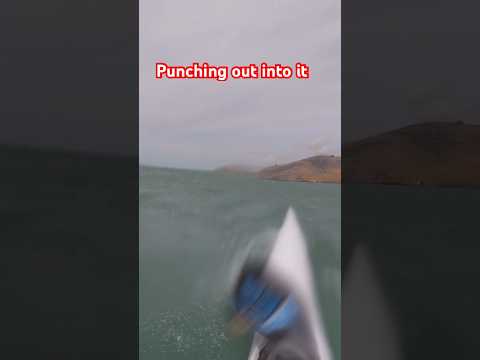 Upwinding to downwinding in this short we had the tide and wind behind us for some fast splits 👍