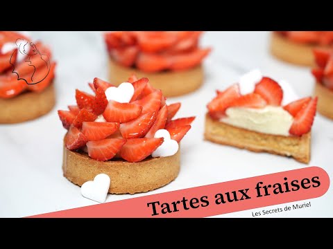 Recette TARTE AUX FRAISES - Cheffe Muriel