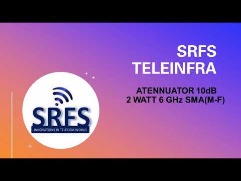ATTENUATOR 10 dB 2 WATT 6 GHz SMA (M-F)