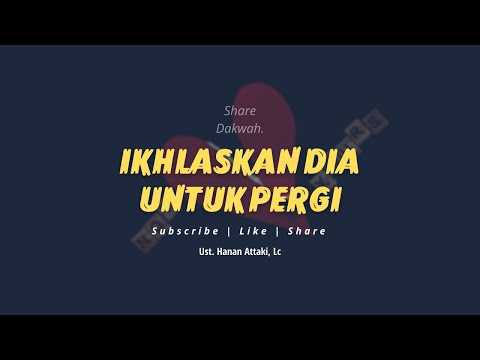 Be Sincere in Your Will to Leave - Latest Lecture by Ustadz Hanan Attaki