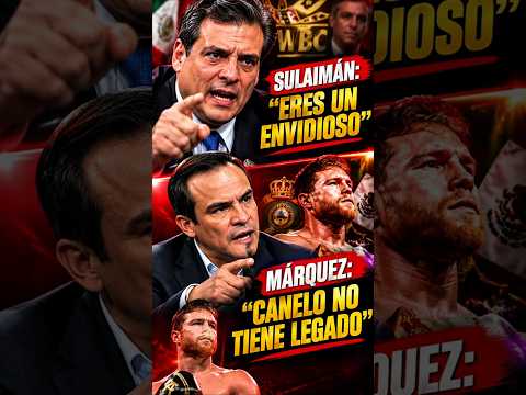 🚨 ¡SULAIMÁN EXPLOTA CONTRA JUAN MANUEL MÁRQUEZ! 😳 “ERES UN ENVIDIOSO” 🥊 #boxeo #boxing