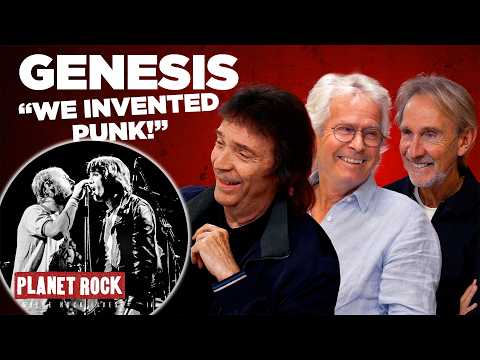 "We invented punk!" Genesis on Peter Gabriel, Phil Collins & More! | Planet Rock