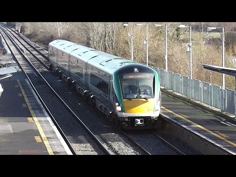 IE 22000 Class ICR Train number 22211 - Monasterevin Station