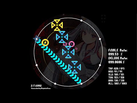 REKKA RESONANCE - REDALiCE vs Kobaryo 【maimai fanmade】 Master 14+ DX | Arcaea