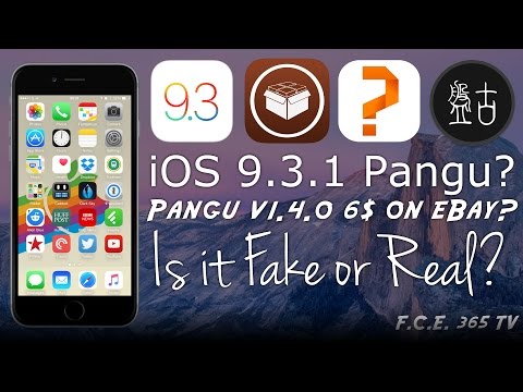 iOS 9.3.1 Pangu Jailbreak Tool v1.4.0 on eBay - Is REAL or FAKE?