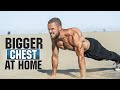 Most Effective CHEST Workout At HOME NO EQUIPMENT NEEDED