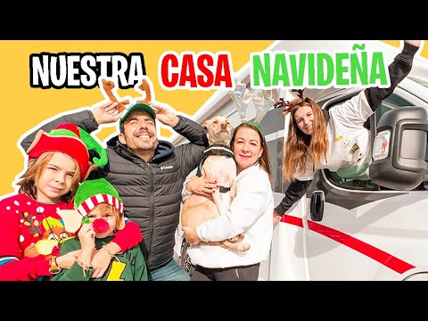 Familia de 5 +1 👨‍👩‍👧‍👦 VIVIENDO Navidad en CASA RODANTE House tour// Capítulo 1