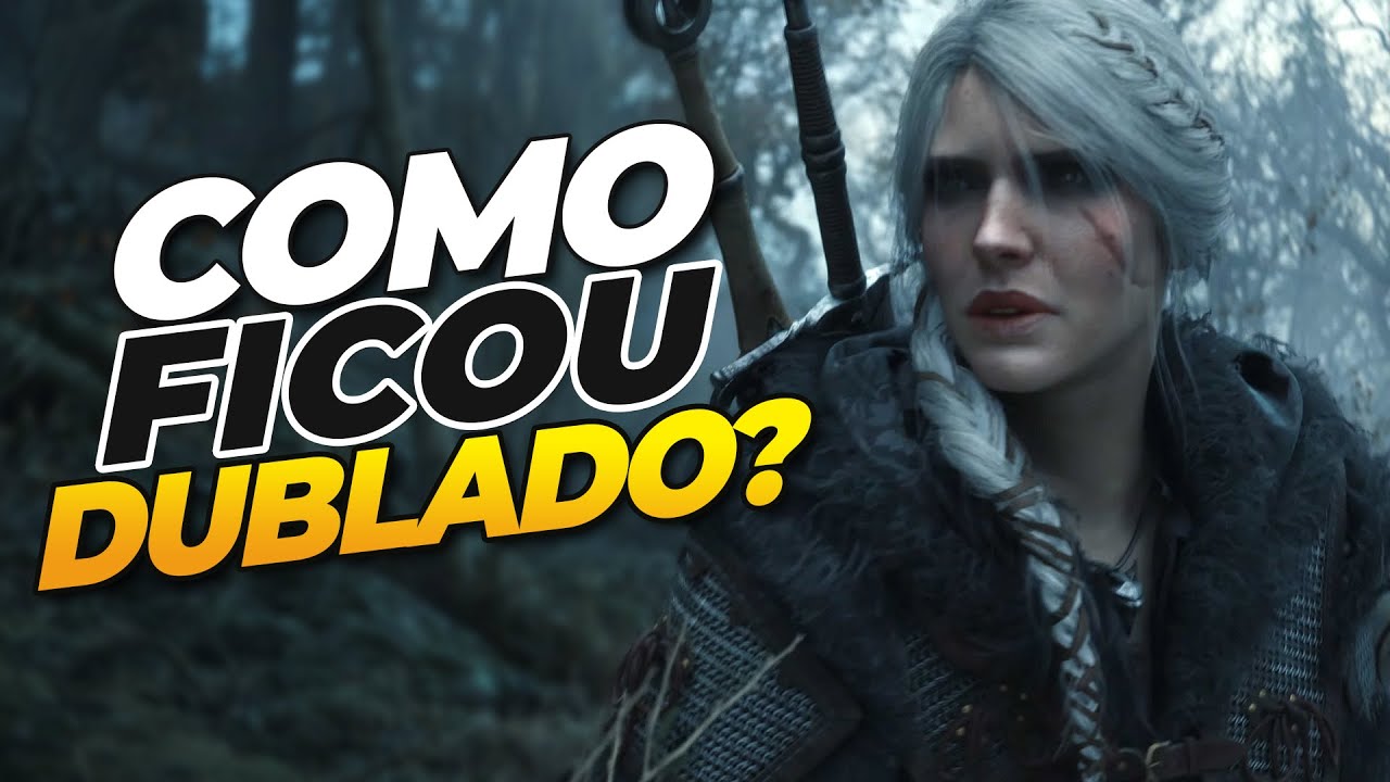 Reagindo ao TRAILER DUBLADO de THE WITCHER 4! Conhecemos a nova DUBLADORA da CIRI!
