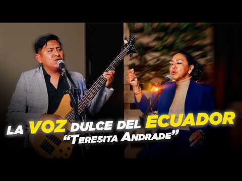 Asi suena la VOZ DULCE del ECUADOR Teresita Andrade | Cantando con El Viejo Lucho
