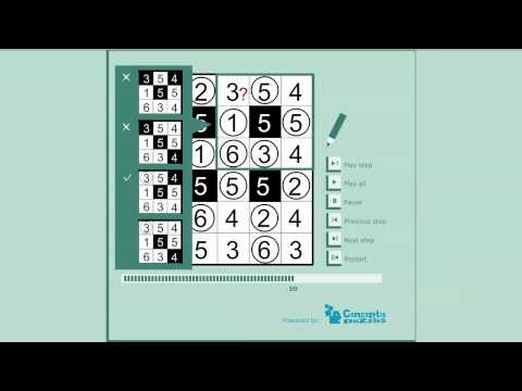 Hitori Tutorial: How to solve a Hitori logic puzzle