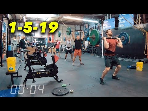 Snatch/OHS Ladder + S2O, HSPU & C2 Bike