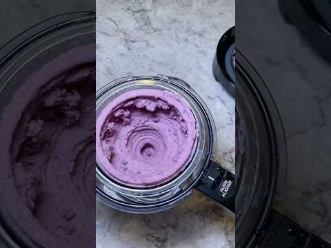 Blueberry Vanilla Ninja Creami🫐🍦 #ninjacreami #ninjacreamirecipes #proteindessert #healthyrecipes