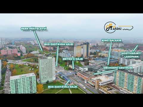 Byt 2+KK (45 m2), lokalita Háje, ul. Bajkonurská, Praha 11