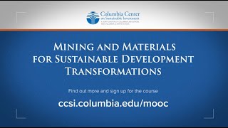 Trailer: Massive Open Online Course - Mining & Materials for Sustainable Development Transformations