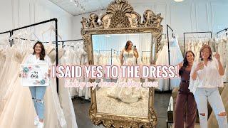 Finding my DREAM Wedding Dress!! I Said YES to the DRESS!
