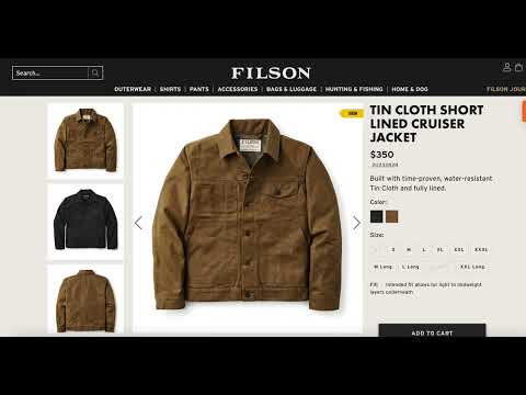 Rip's Filson jacket is no longer American Made