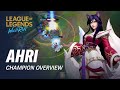 Ahri Champion Overview | Gameplay - League of Legends: Wild Rift