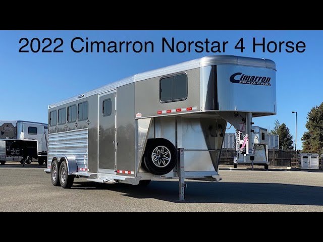Preview image of 2022 Cimarron Norstar 4 Horse Gooseneck youtube video