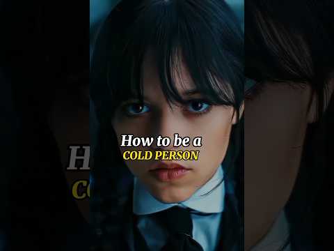 How to be a cold hearted person 😶#youtubeshorts #shorts #emotionless