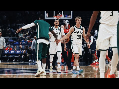 Highlights: Bucks 126 - Wizards 129 | 12.01.25